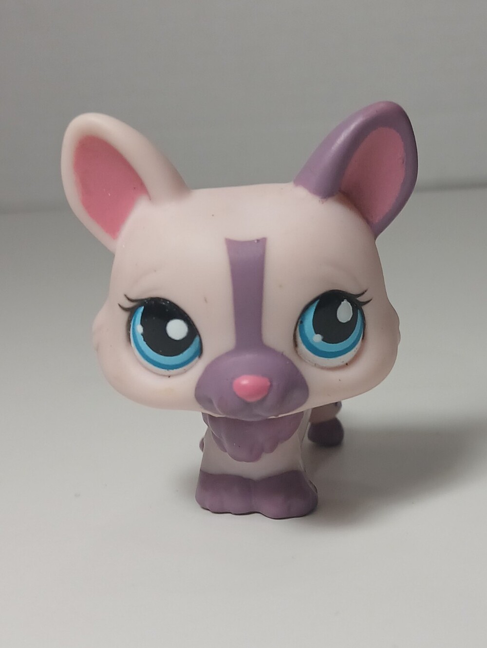 Littlest Pet Shop 1645 Lps Authentic Purple Lavender Corgi Blue Eyes LPS